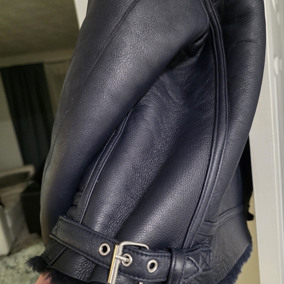 Club Monaco Diya Shearling Coat - Picture 13 of 16